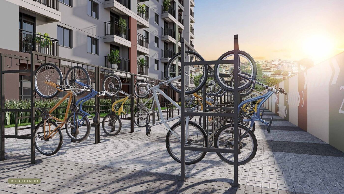 Bicicletário do Residencial Dona Ivone Lara