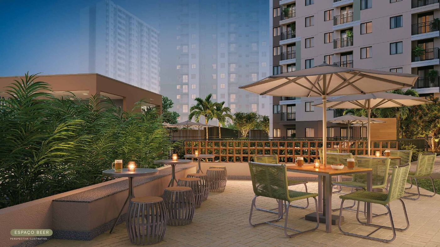 Espaço beer do Residencial Dona Ivone Lara