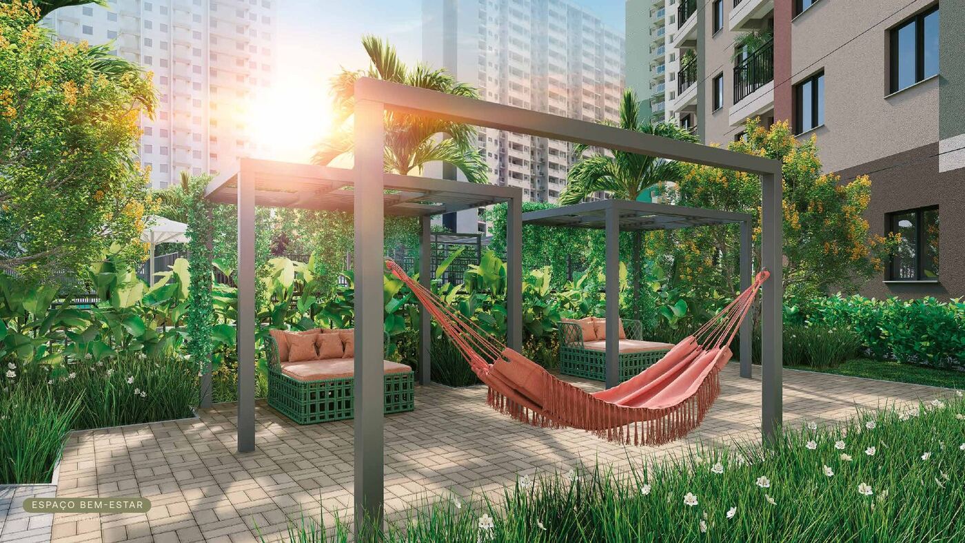 Espaço bem-estar do Residencial Dona Ivone Lara