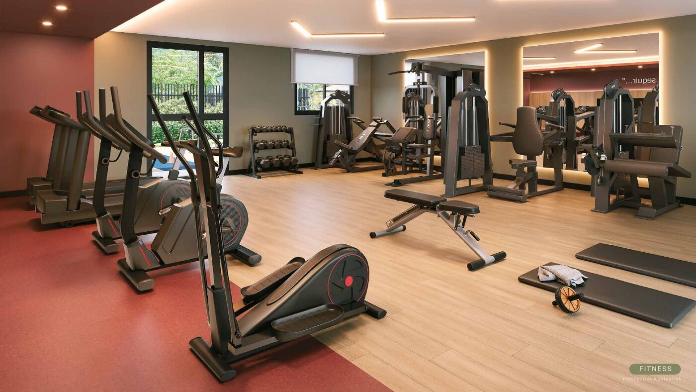 Fitness do Residencial Dona Ivone Lara