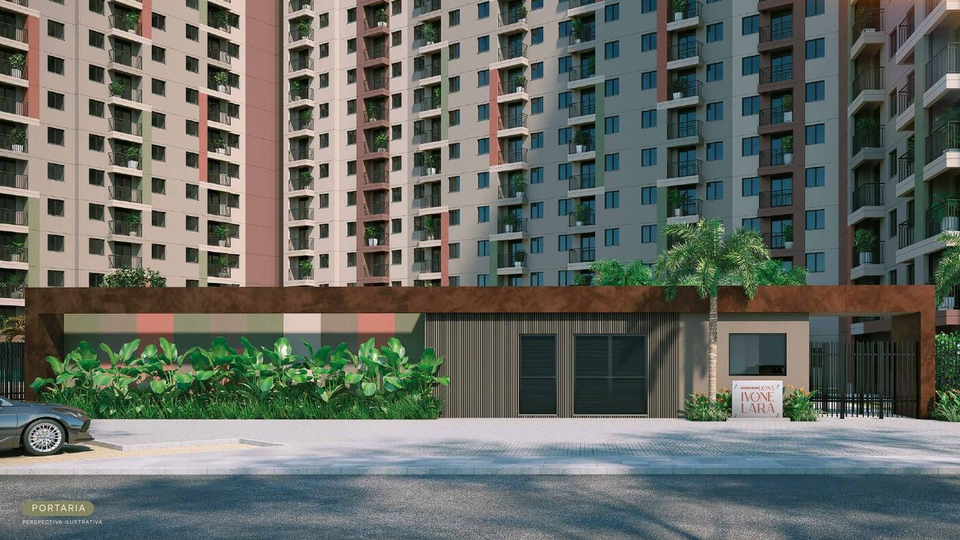 Portaria do Residencial Dona Ivone Lara